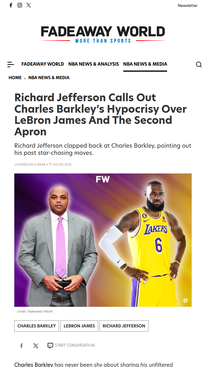 Barkley vs. King James: Superteam Double Standard?