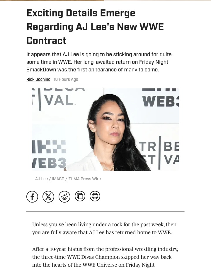 AJ Lee Signs Multi-Year WWE Deal—Rivalry Brewing!