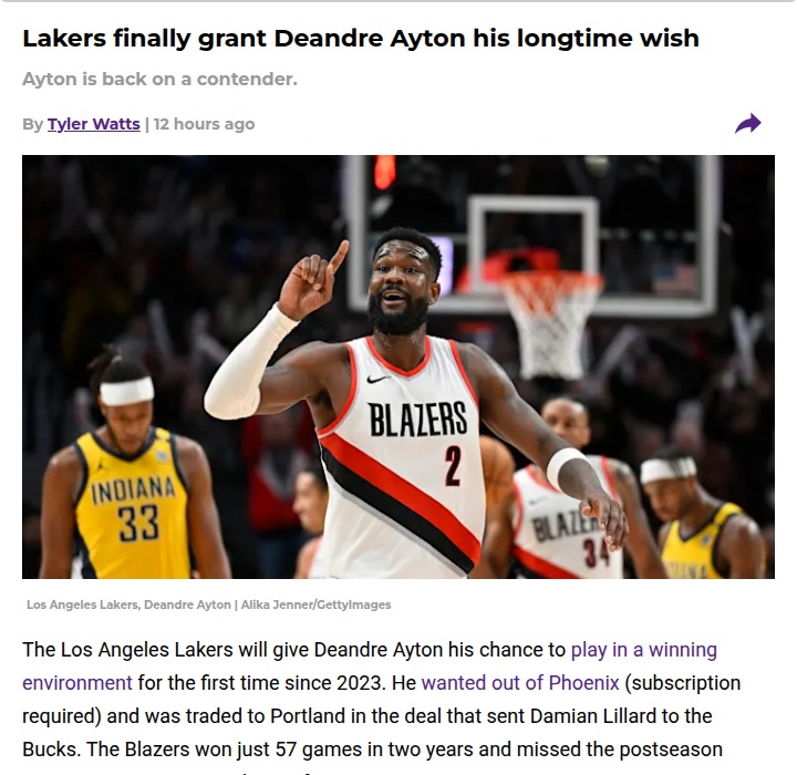 Ayton Joins King James: Can He Be LA’s X-Factor?