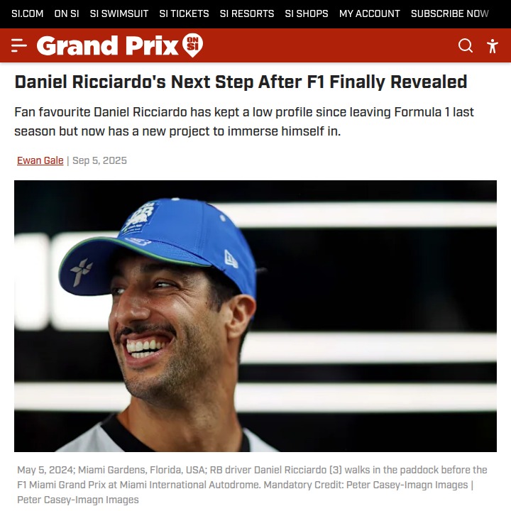 Honey Badger Ricciardo Joins Ford Racing!