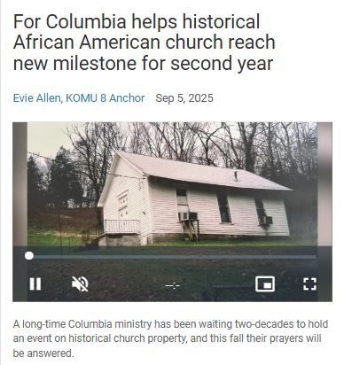 Columbia’s historic church comes back to life