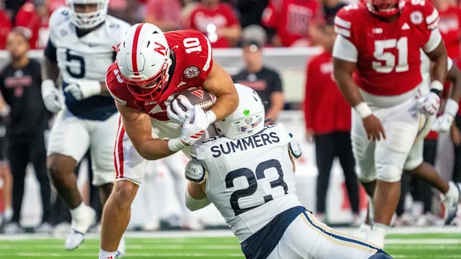 Huskers blank Akron in historic Memorial Stadium rout