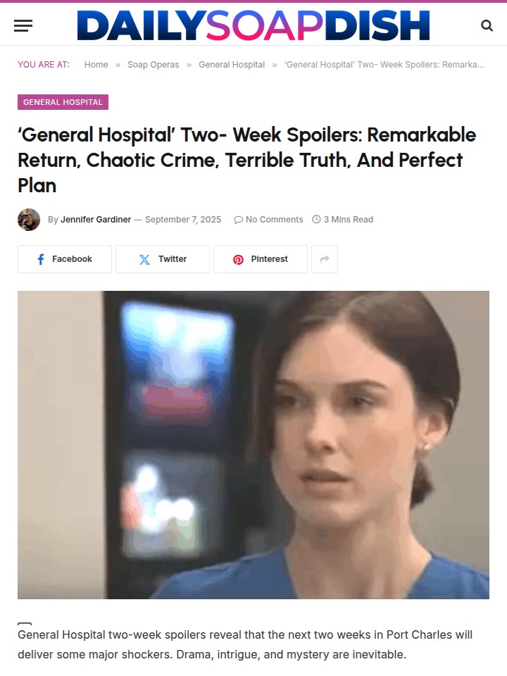 General Hospital spoilers: Big returns & wild secrets