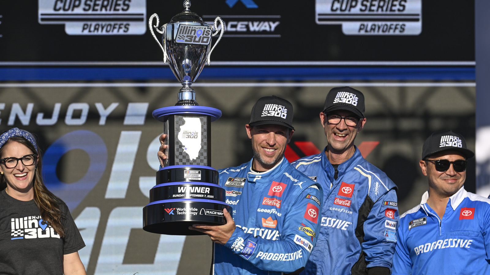 44-year-old Hamlin just schooled the rookies