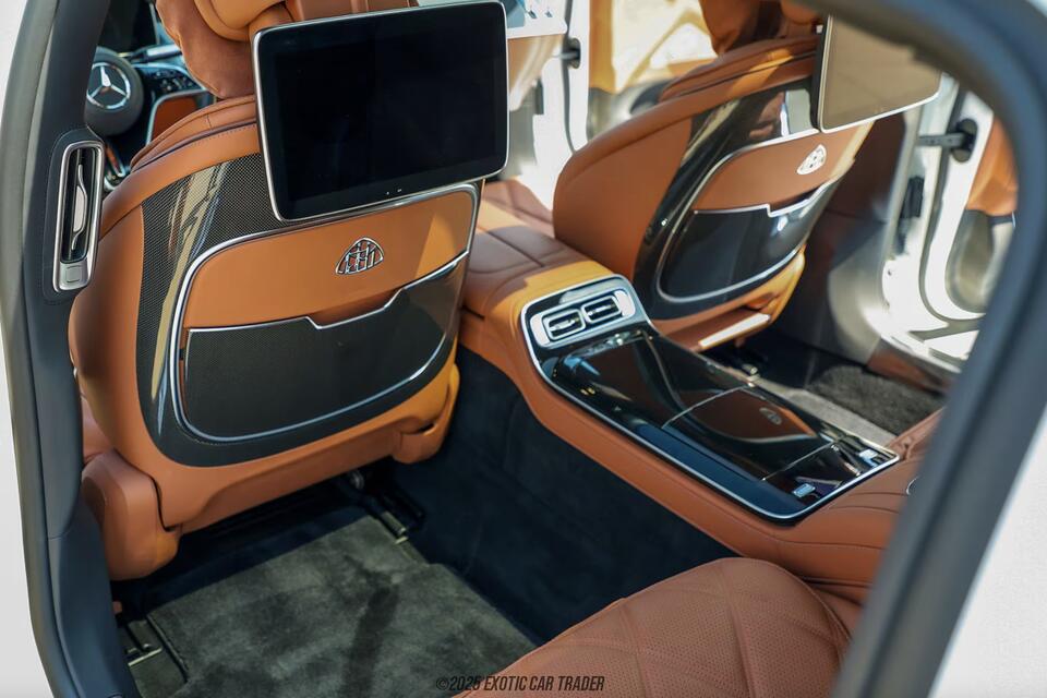 This Maybach’s Rear Seats Are Next Level