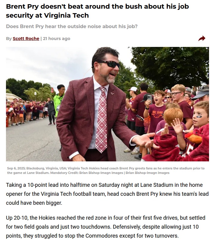 Virginia Tech football fans sound off after tough loss