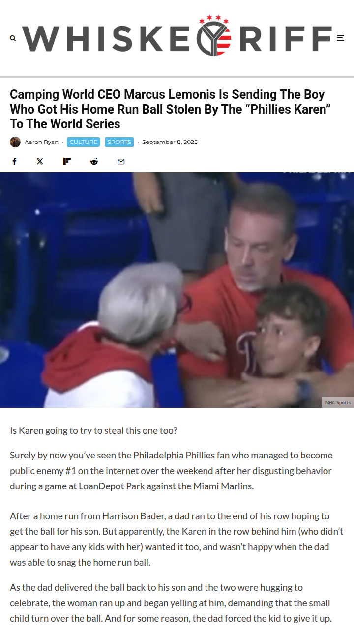 Phillies Karen Strikes Again? Viral Ball Drama Ends in World Series Dream