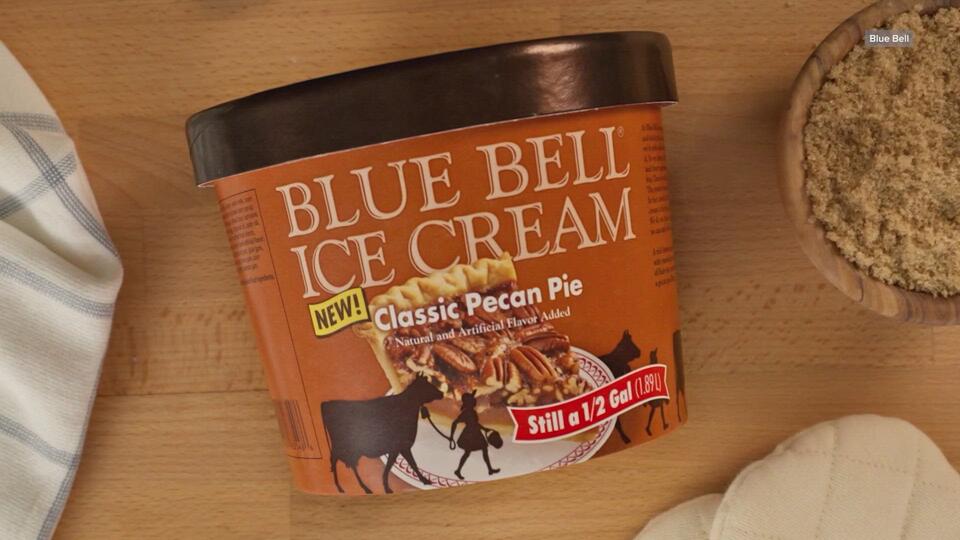 Free Blue Bell ice cream by drone in DFW!