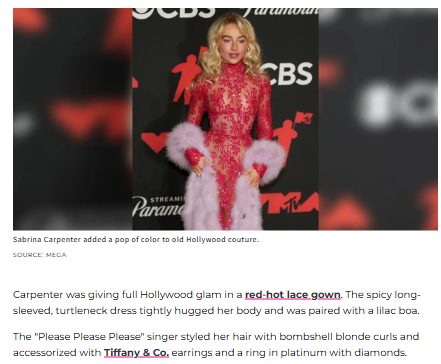 VMAs 2025 Red Carpet: Sabrina vs Doja?! 😱