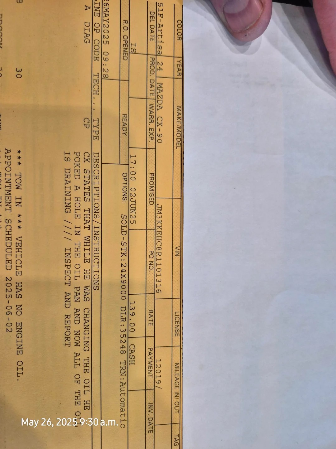 I Thought I Could Save $120 on an Oil Change. Now I'm Looking at a $6,000 Bill