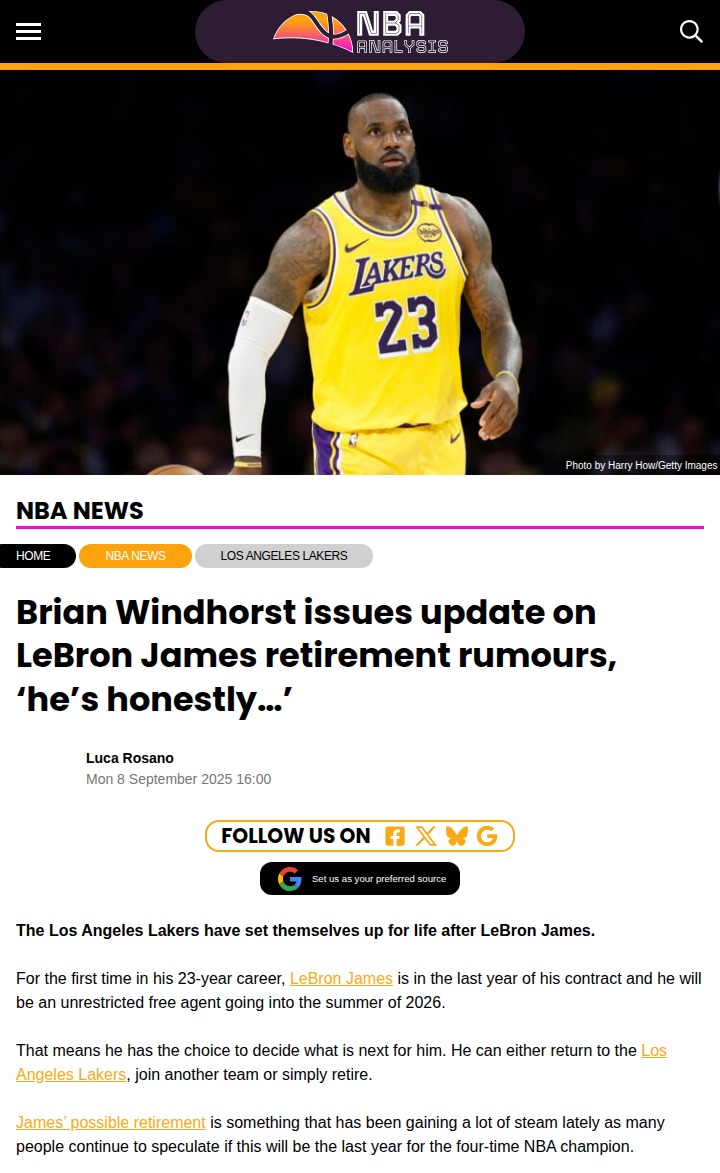 King James’ Future: Year-to-Year Decision?
