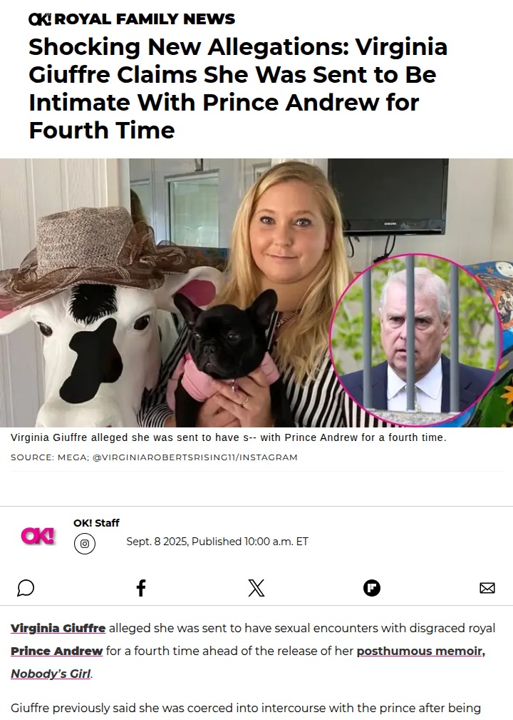 Prince Andrew Drama: 4th Encounter Claim 😱