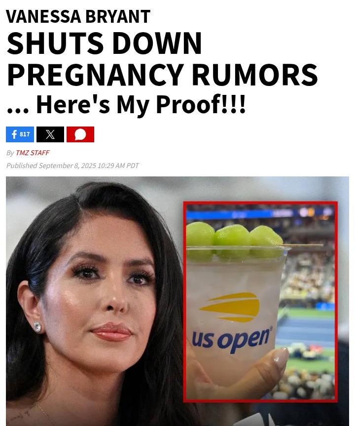 Vanessa Bryant Silences Rumors at US Open