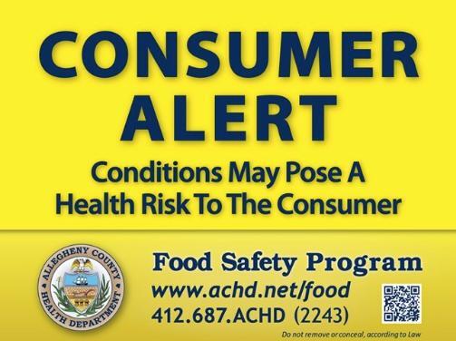 Squirrel Hill restaurant hit with major health alert