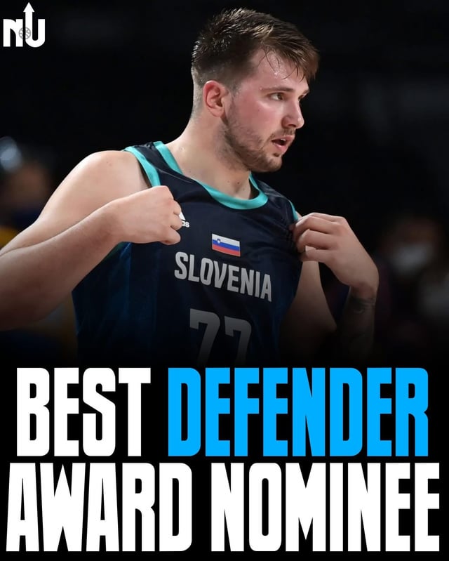 Luka Dončić Nominated for EuroBasket 2025 Best Defender