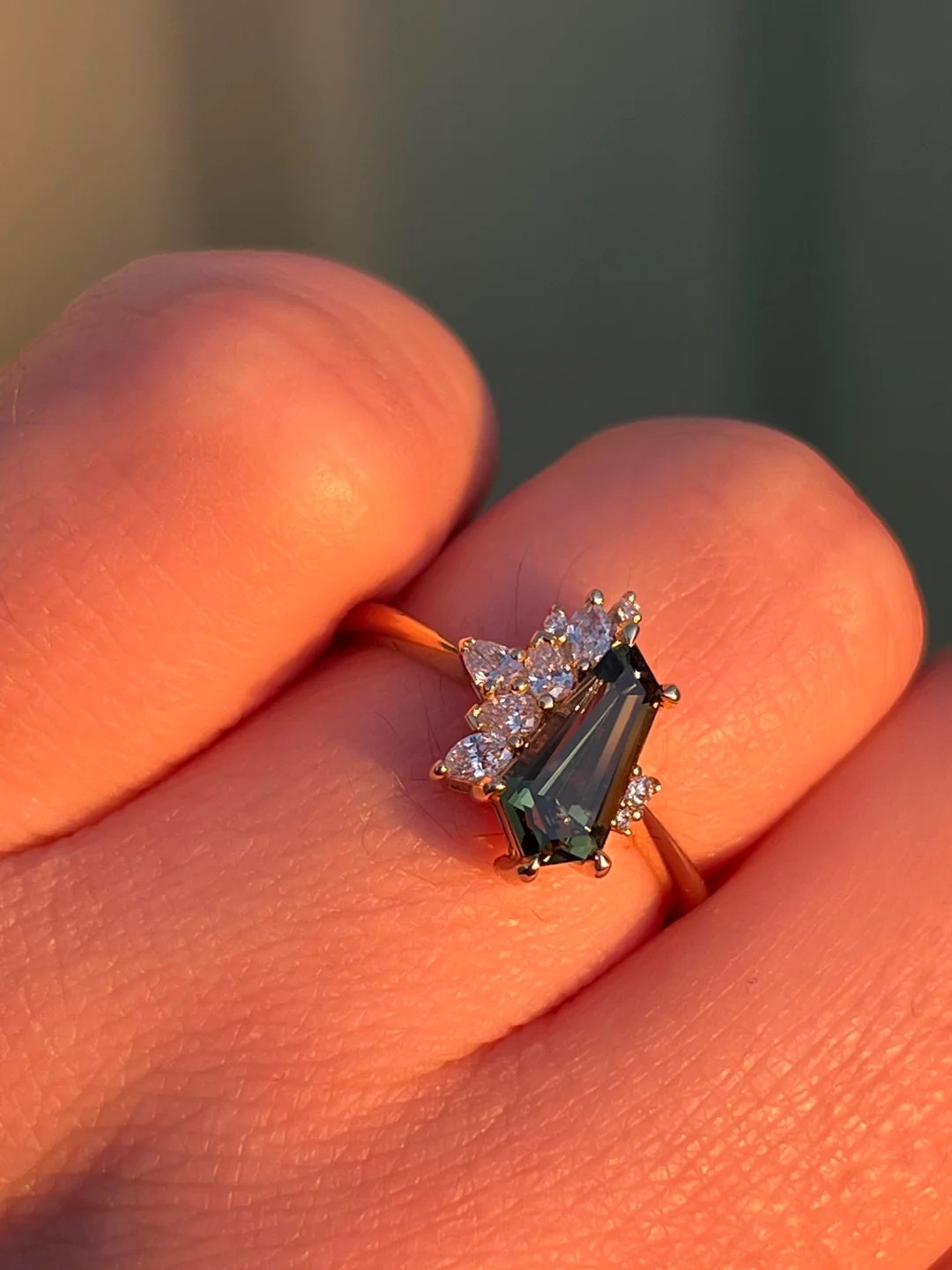 She said yes! And we're completely obsessed with this ring.