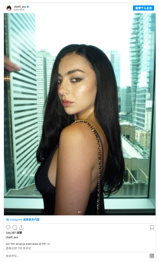 Charli XCX’s Sheer Dress Stole TIFF’s Spotlight