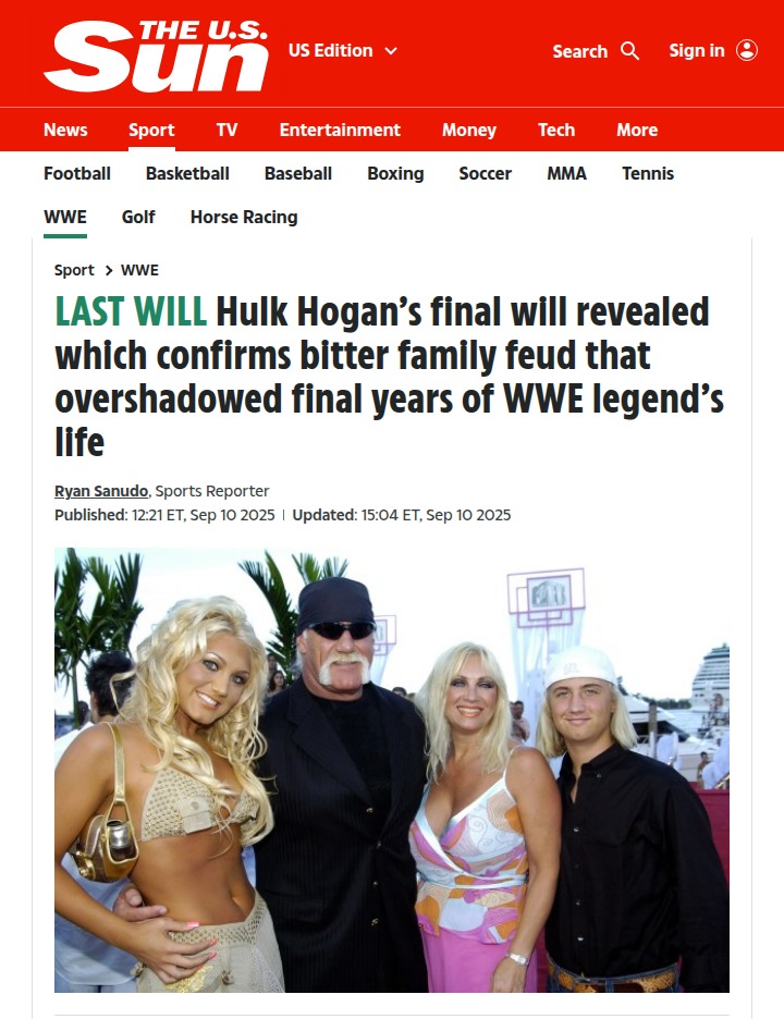 Hulkamania’s Final Feud: Hogan’s Will Shocks Fans