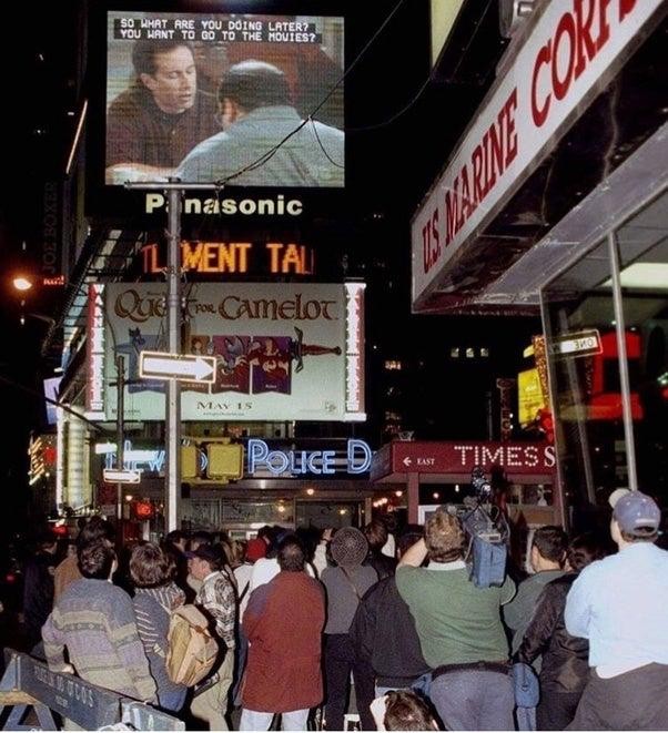 The 90s had a "prevalent monoculture". Remember when a TV show was bigger than social media?