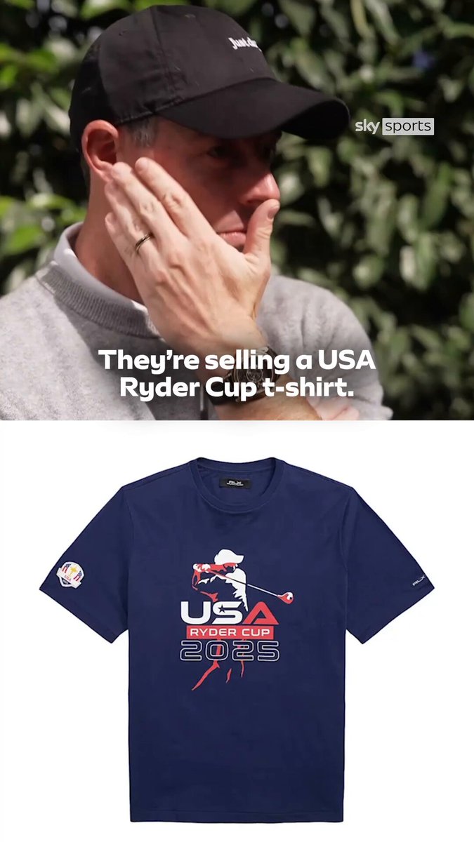McIlroy Trolls Team USA’s ‘Rory’ Shirts