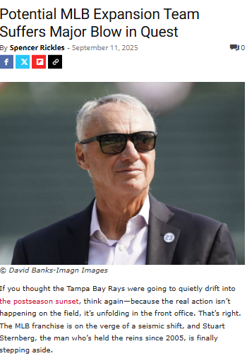 Tampa Bay Rays shake up leaves Orlando’s MLB dream in doubt