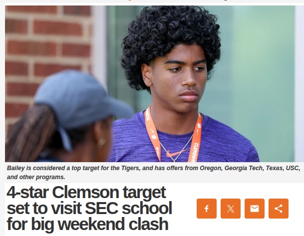 Tigers’ Top Target Jayden AB Checks Out Vols-UGA