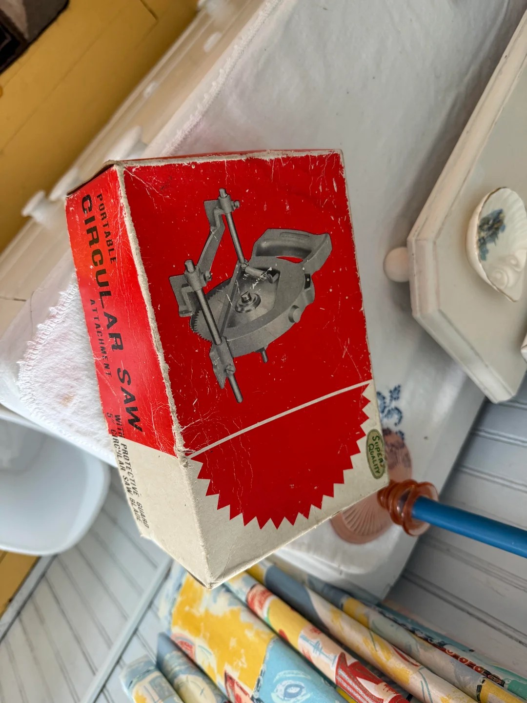 I was at a garage sale and found this little tool