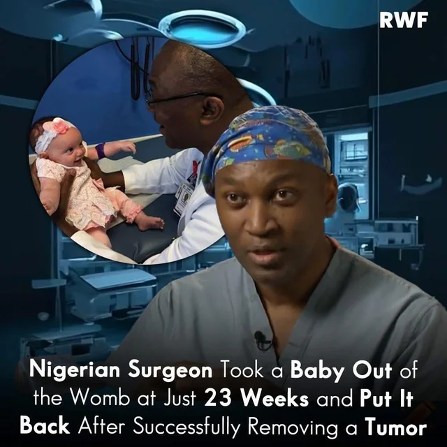 Historic Surgery: Baby Temporarily Removed at 23 Weeks to Remove Tumor, Returns Safely
