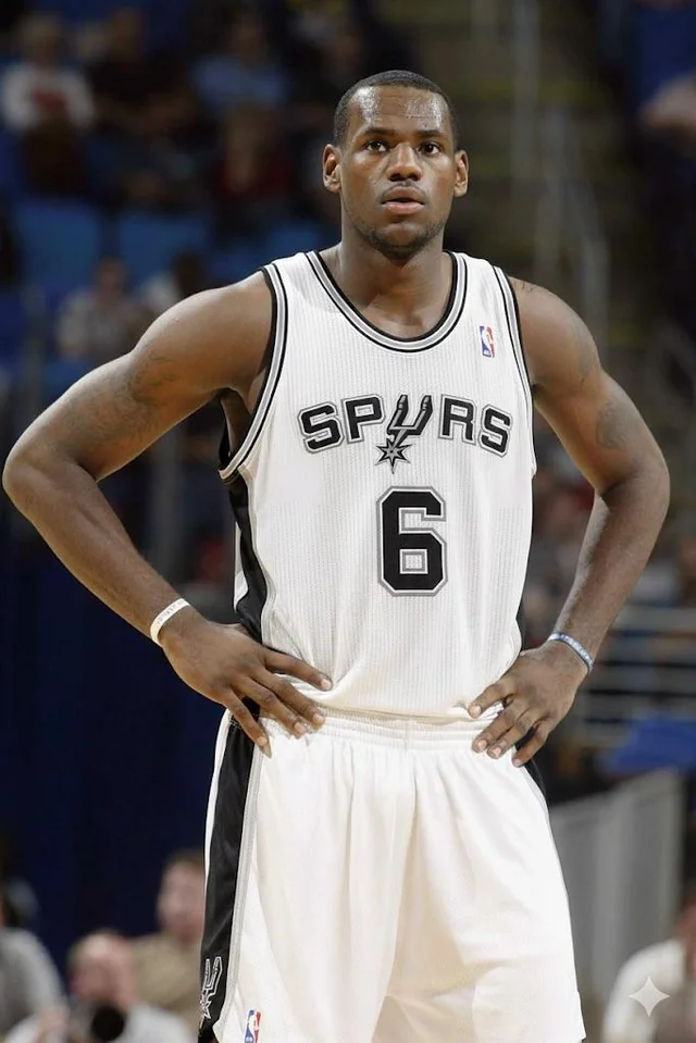 What If LeBron James Was Drafted by the San Antonio Spurs in 2003?