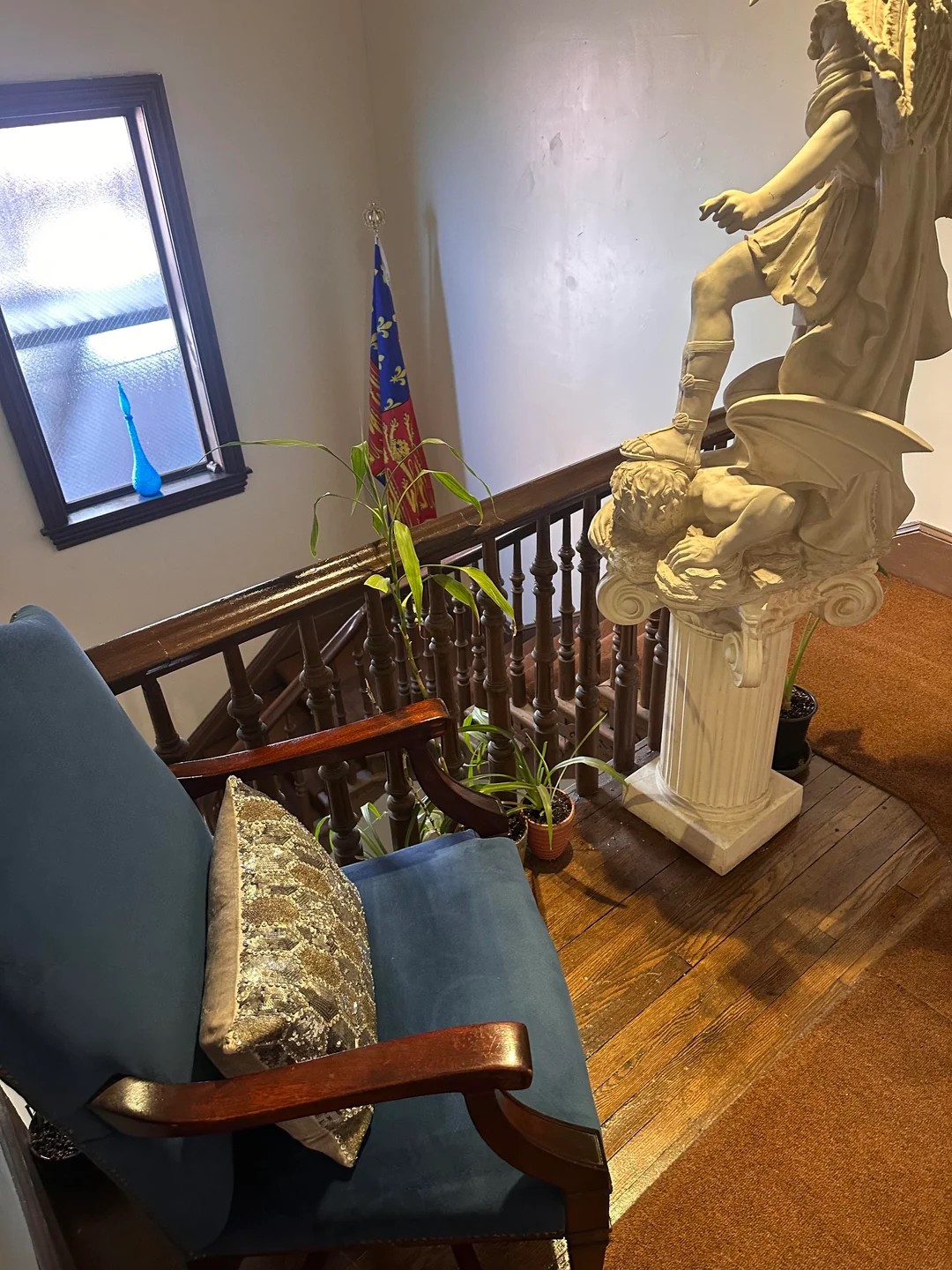 Neighbor’s Decorations in Front of My Door