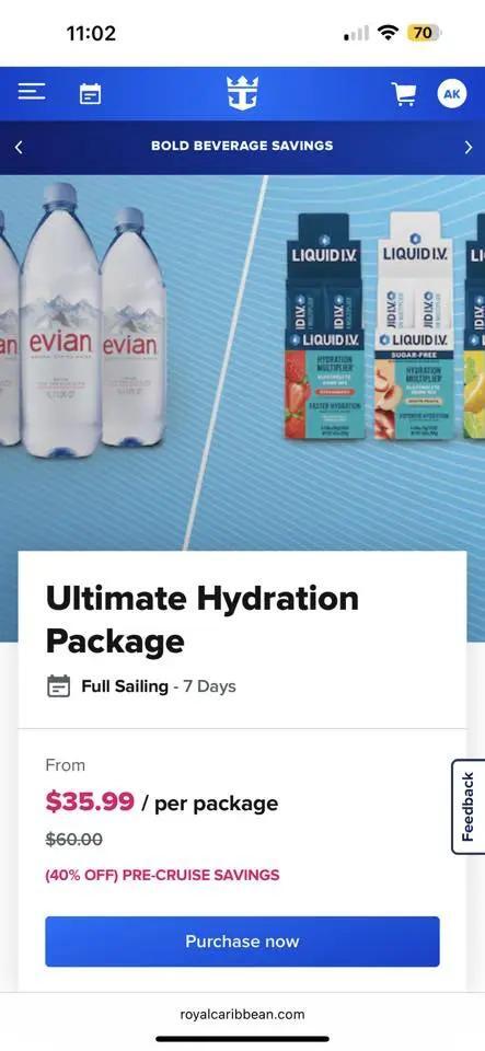 Cruise Hack: Hydration Packets Now Onboard!