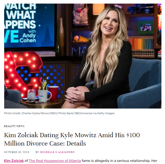 Kim Zolciak’s new romance gets messy fast