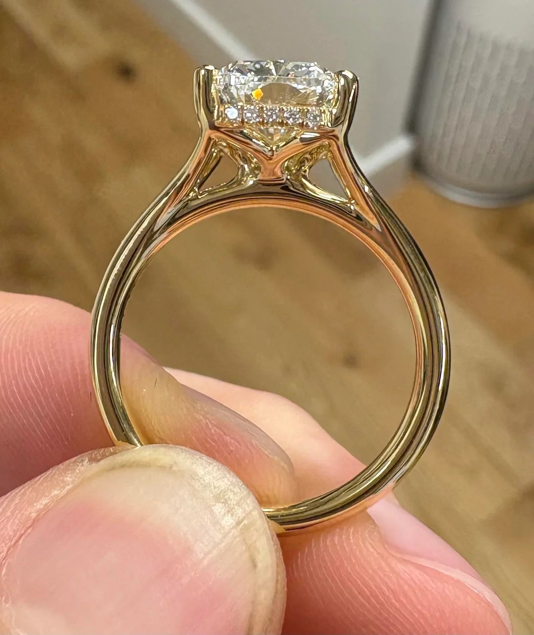 I Love the Ring My Boyfriend Secretly Designed, But I Might Cry Over the Prongs.