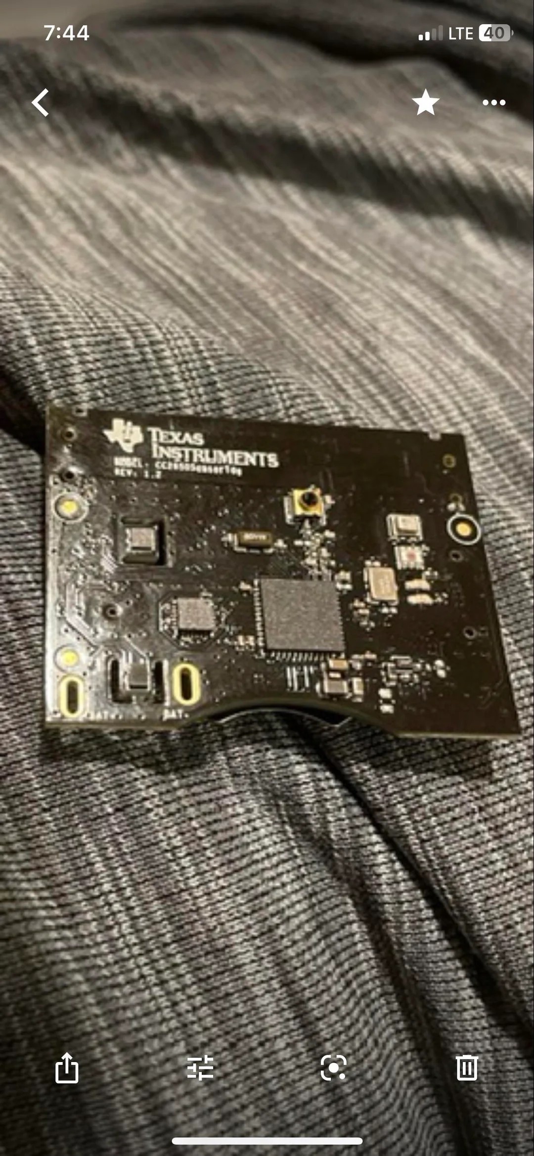 Found this taped to the back of the toilet in my hotel room….