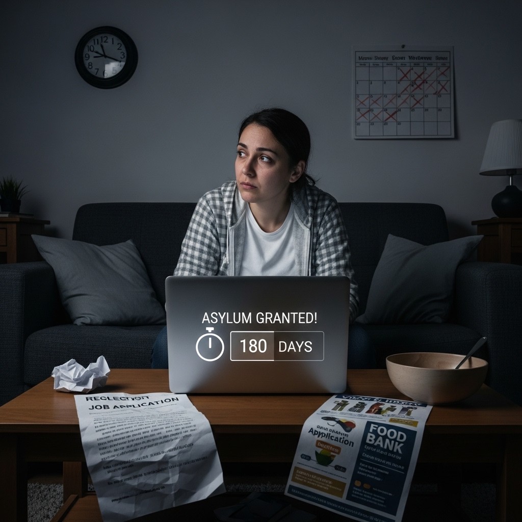 I Was Granted Asylum, But I Can't Legally Work