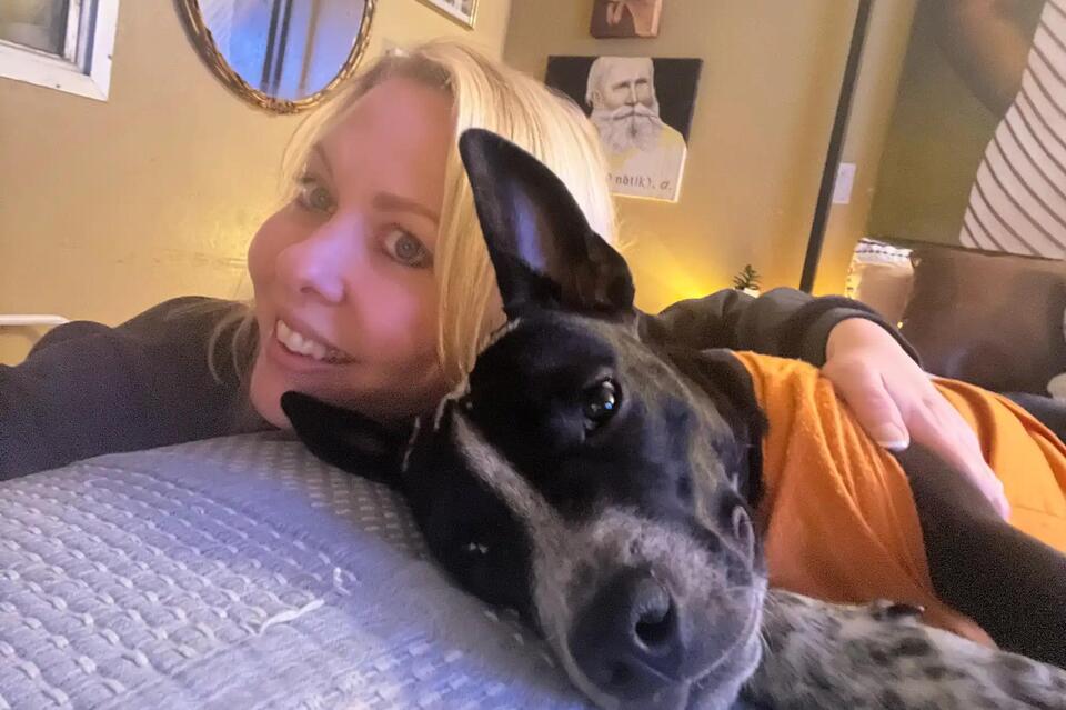 Puppy Survives 110° Heat—Now Living Her Best Life