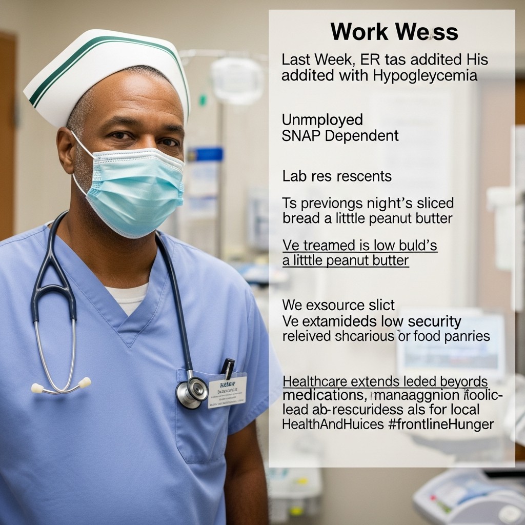 Asked “What Did You Eat Last Night?” in ER