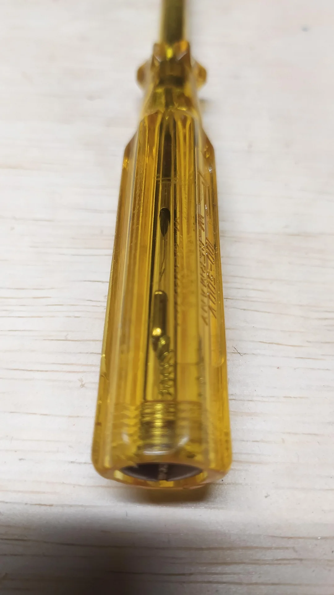 I found my dad’s weird Screwdriver. What Is This Metal Stick Inside It?