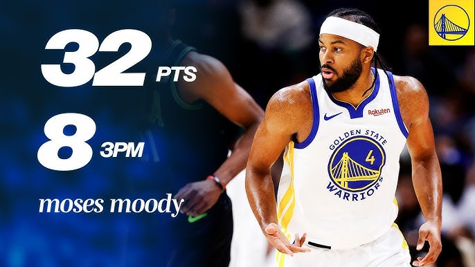 Moses Moody Erupts for Career-Night and Leads Warriors Past Pelicans