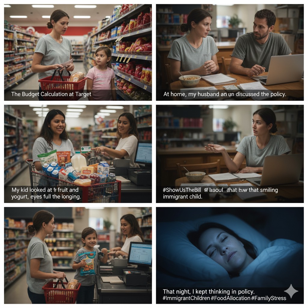 Immigrant Kids Get More Nutrition Aid, My Kids Only Get Frozen Veggies