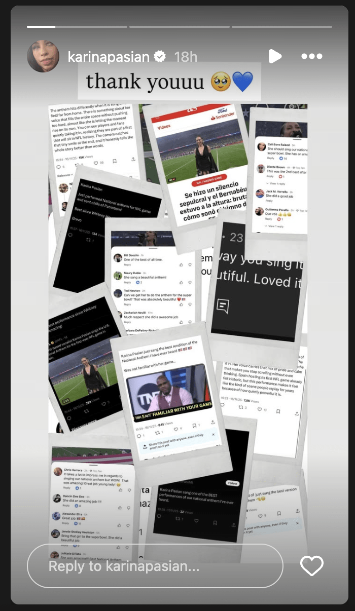 She crushed the anthem but outfit police ruined it