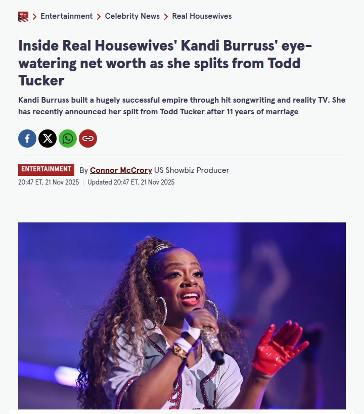 Kandi Burruss’ $30M Empire After Todd Split 💸