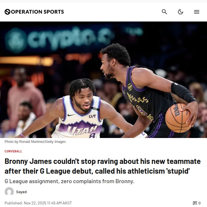 Bronny James and Thiero bring energy to South Bay