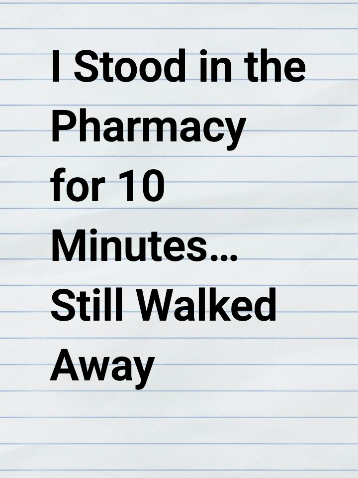 I Stood in the Pharmacy for 10 Minutes… Still Walked Away Without Insulin