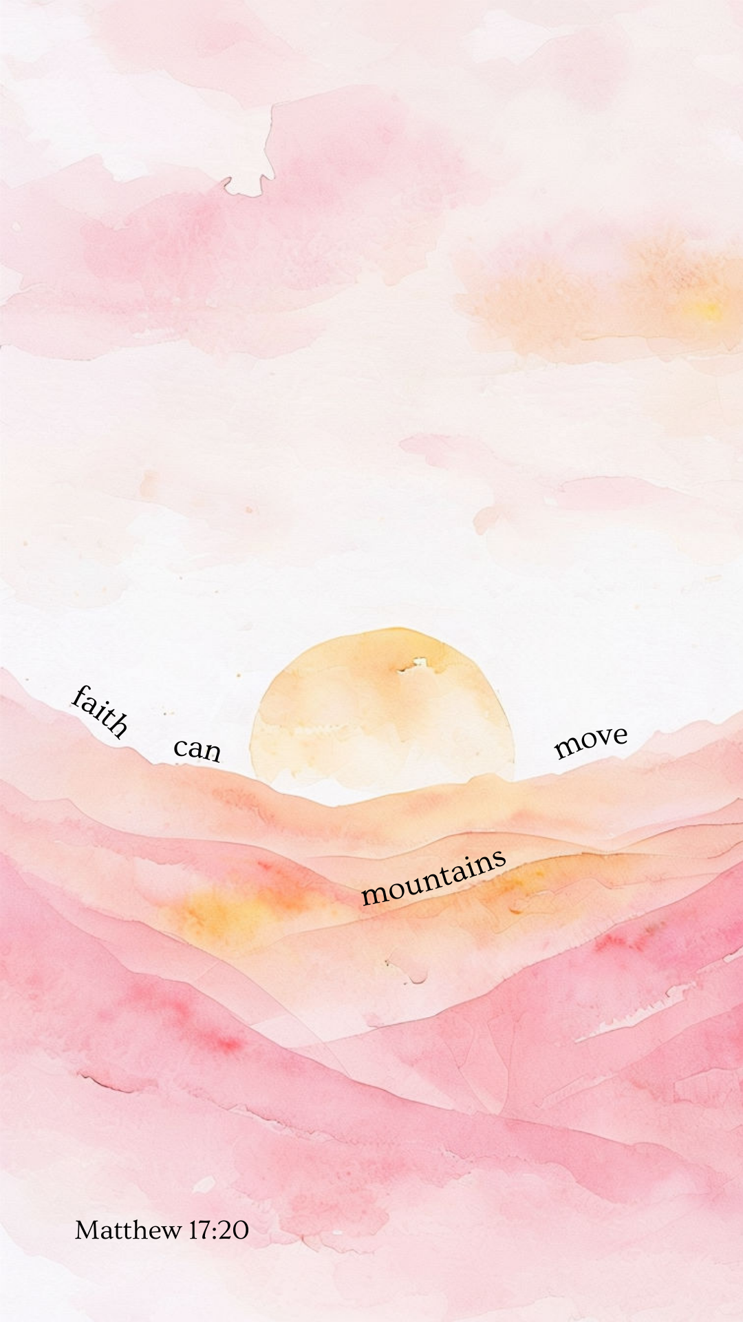 Matthew 17:20 🌅