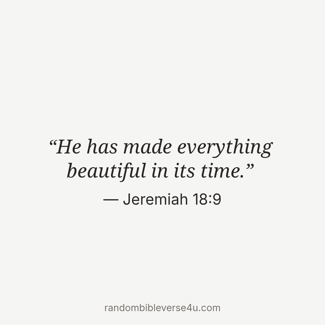 Today's Random Bible Verse 4 U