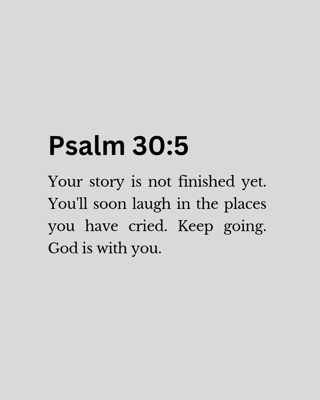 Psalm 30:5 Bible Verse