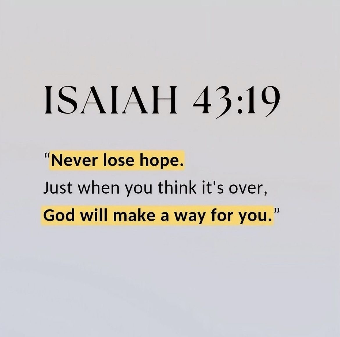 Isaiah 43:19