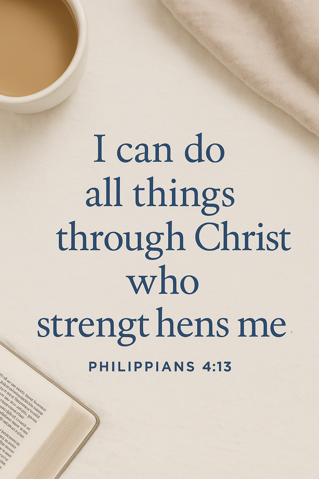 Grace in the Grind ✨ | Philippians 4:13 Motivation