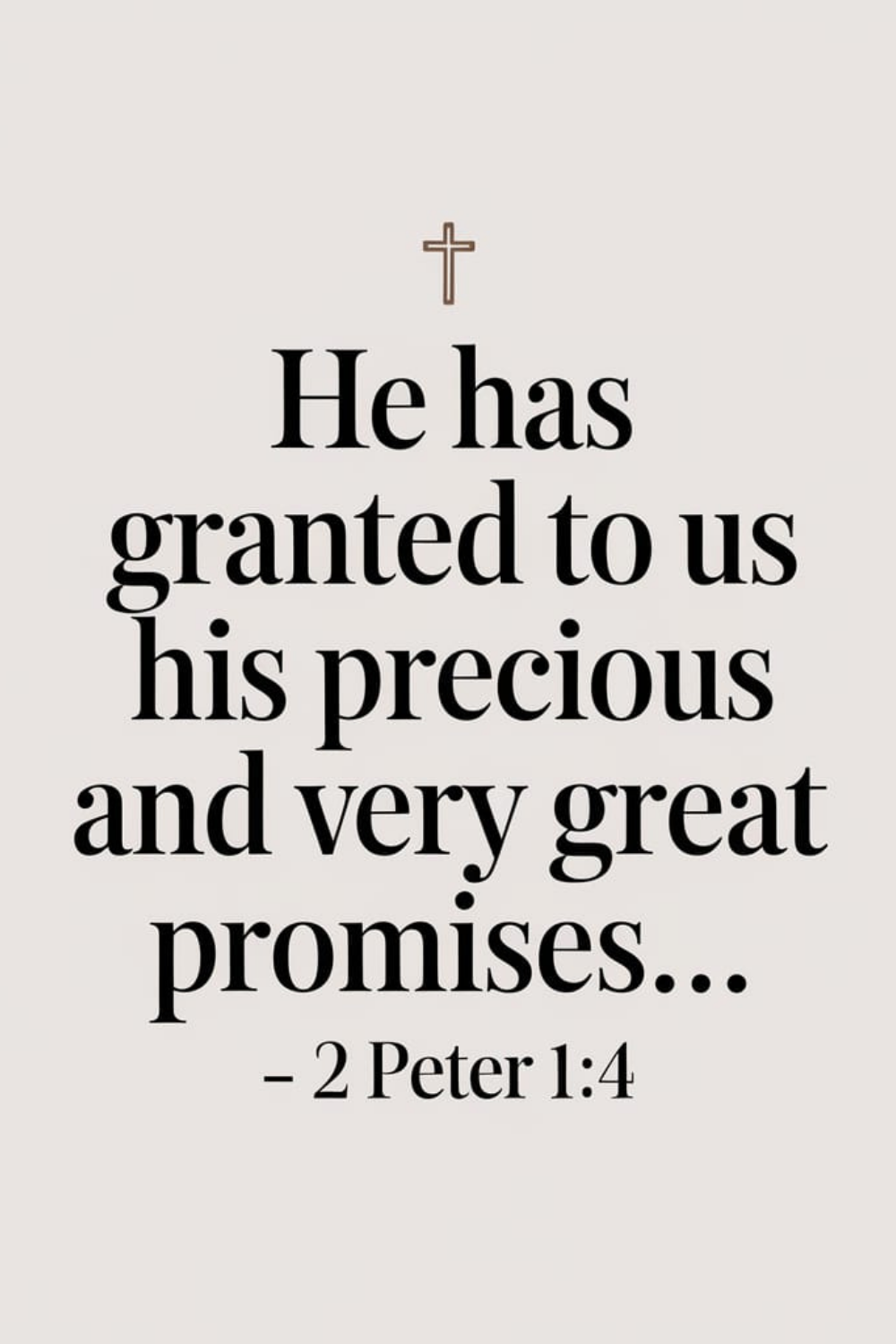 2 Peter 1:4 (ESV)